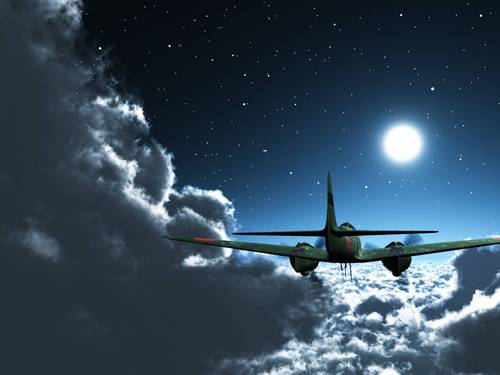 Going Road From A Moonlight