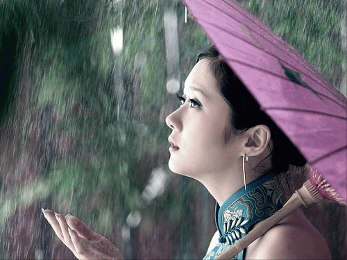 雨一直下