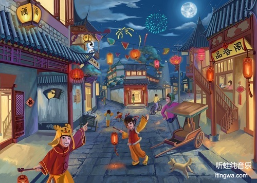 节庆景象热闹篇