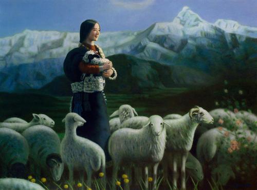 牧羊姑娘  The Shepherdess 