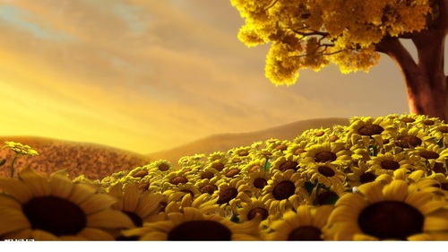黄金大地 The Golden Land by Ceredwen 