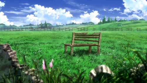 with the wind