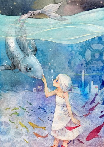 深海里的鱼
