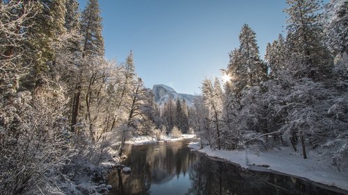 雪落与掌心