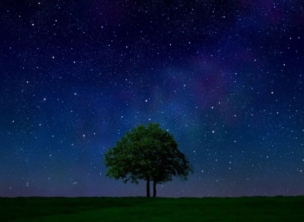 繁星夜空