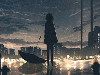 思念在雨夜蔓延 