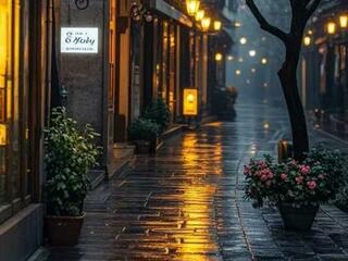 雨夜